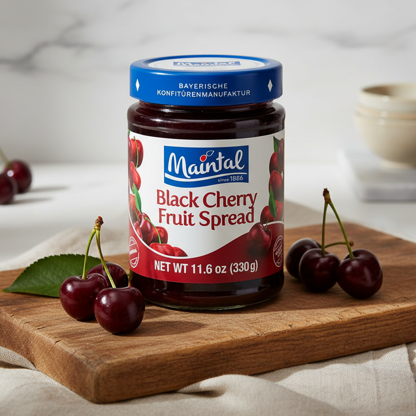 Maintal Black Cherry Fruit Spread