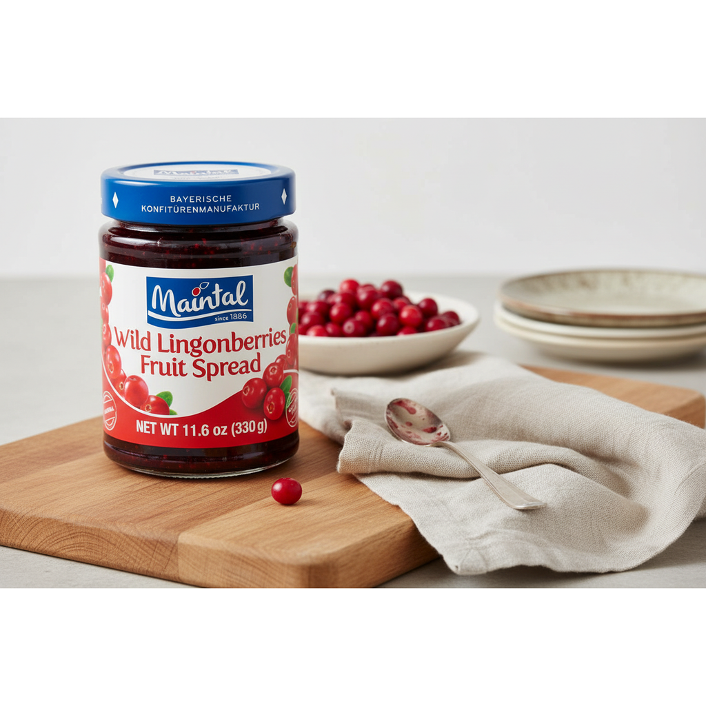 Maintal Wild Lingonberry Fruit Spread – European Deli