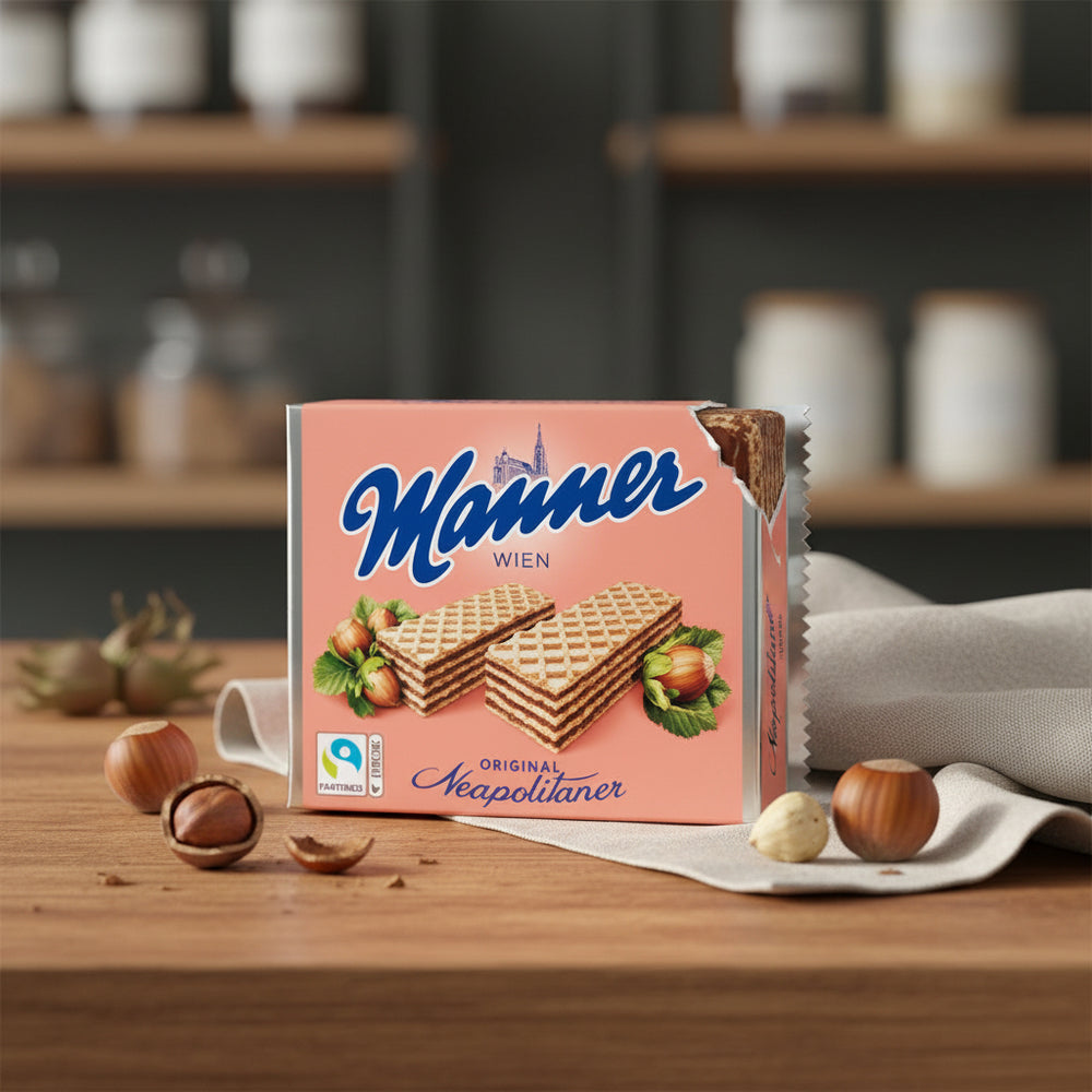 Manner Neapolitan Wafer Bar package