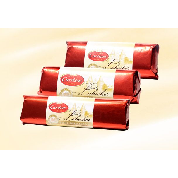 Carstens Chocolate Covered Lubecker Marzipan Loaf