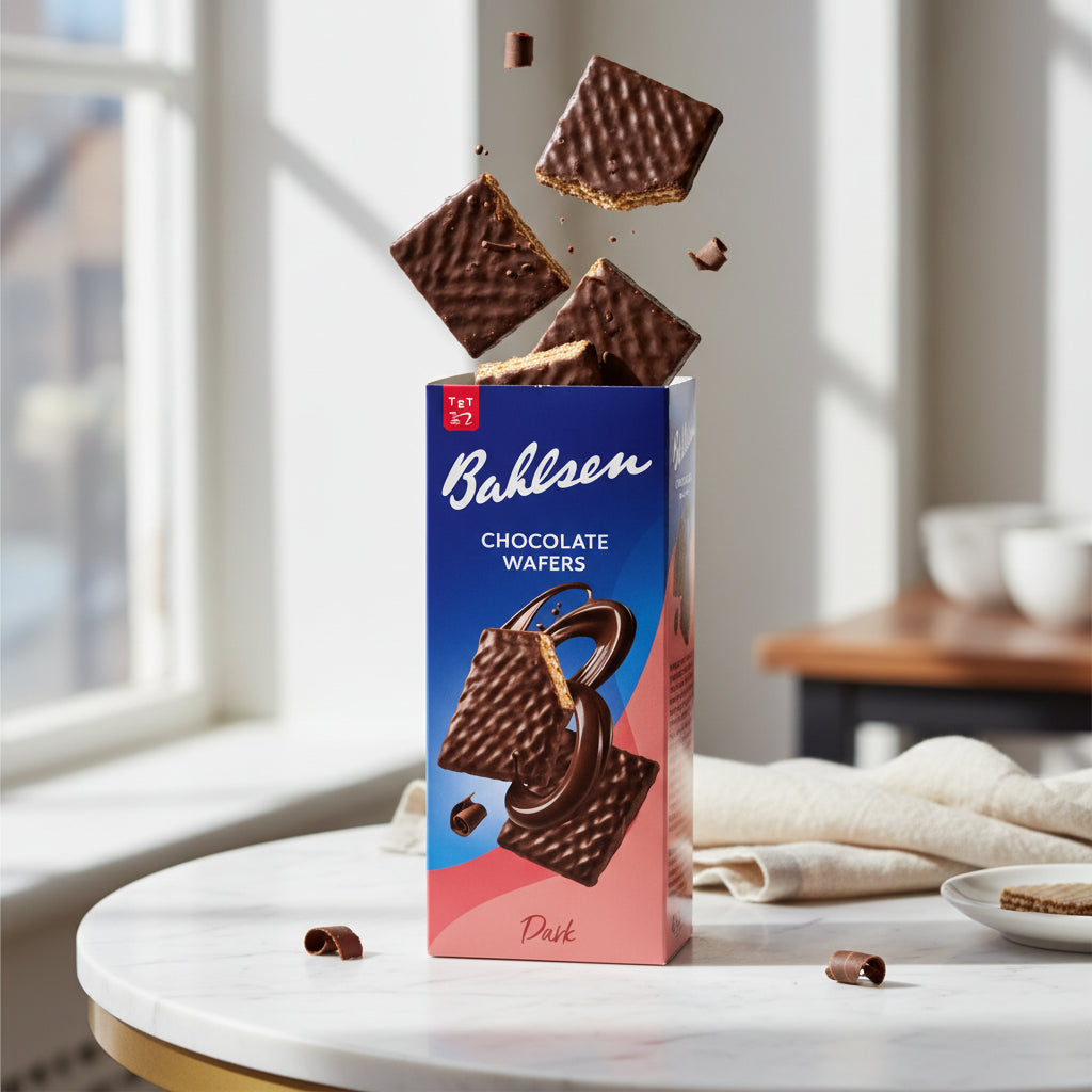 Bahlsen Choco Wafers-Dark