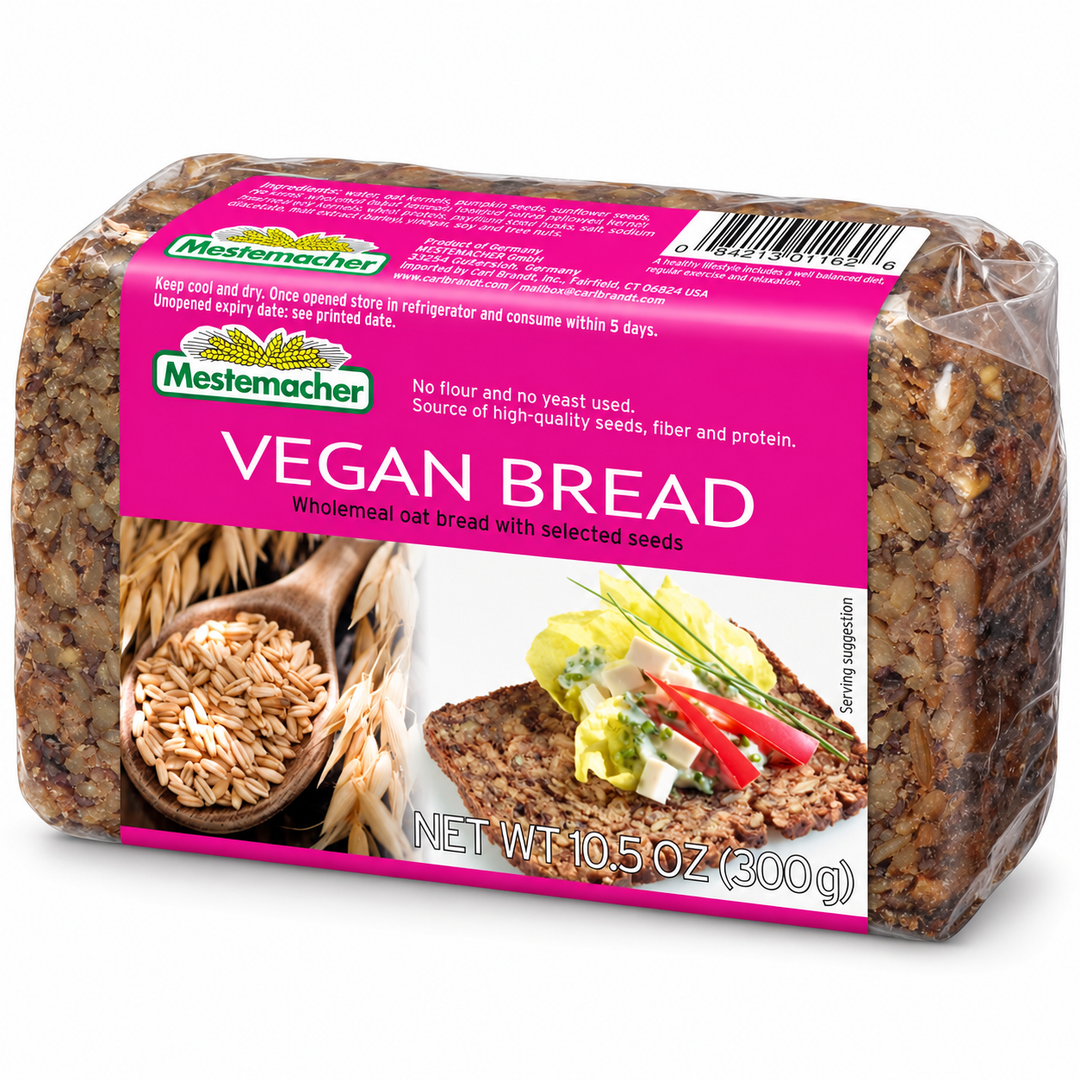 Mestemacher Vegan Bread, 300 g package