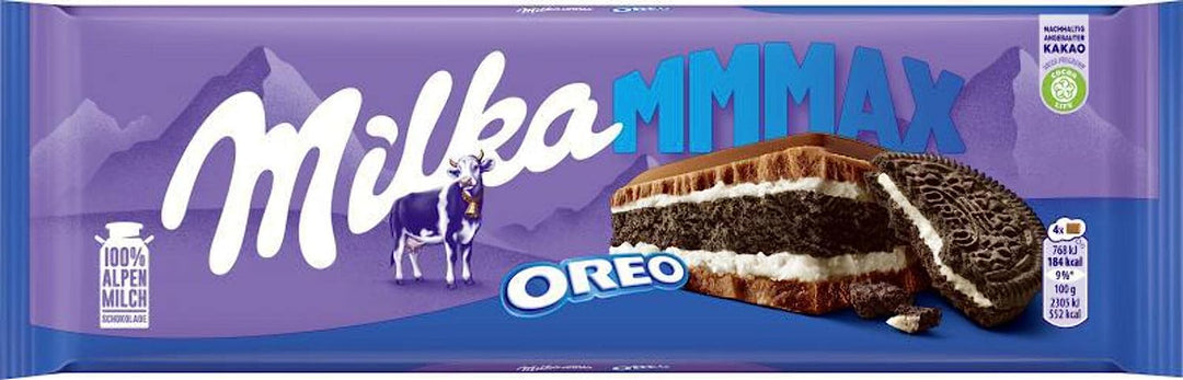 Milka Oreo Chocolate Bar - 300g