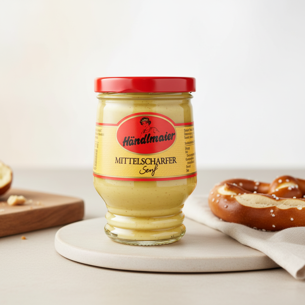 Handlmaier Mittelscharf (Medium Hot) Bavarian Mustard