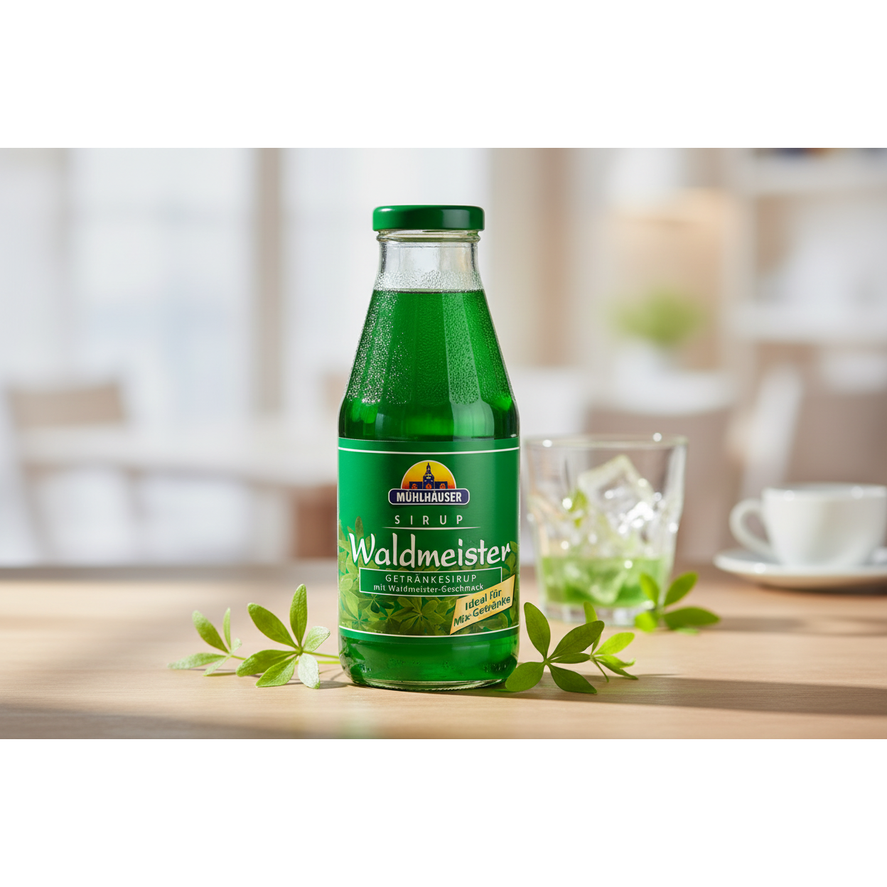Muhlhauser Waldmeister Syrup (Woodruff Beverage Syrup)