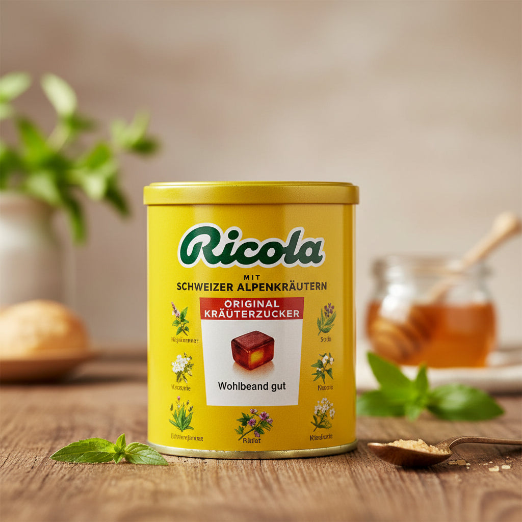 Ricola Original Krauterzucker Tin