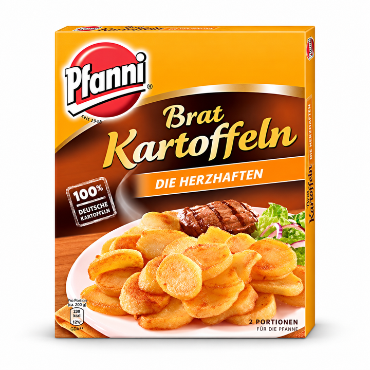 Pfanni Brat Kartoffeln potato slices, 400 g box