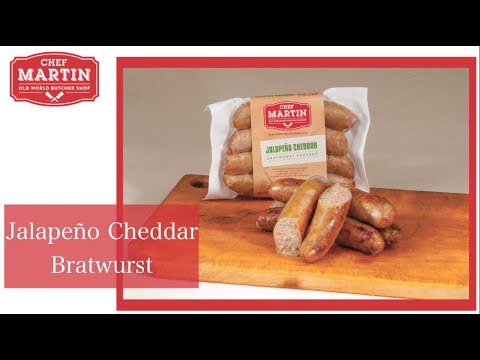 Chef Martin Jalapeno Cheddar Bratwurst