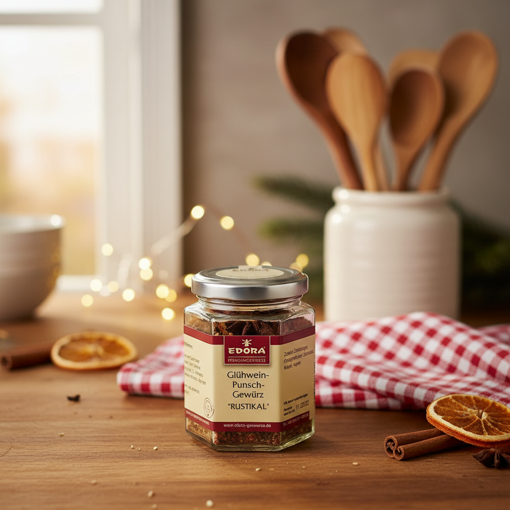 Edora Glühwein & Punch Spice in Glass Jar