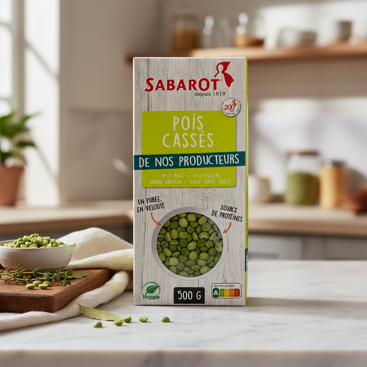 Sabarot Green Split Peas