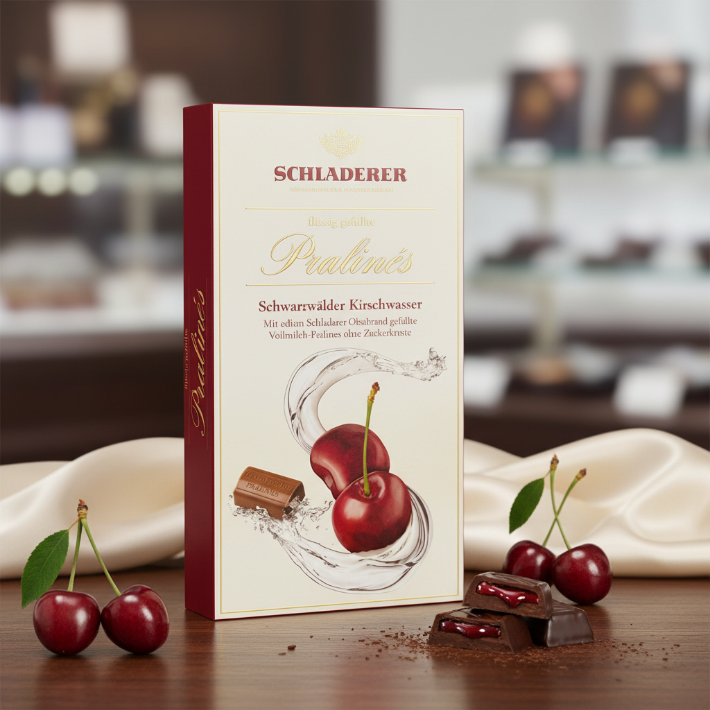 Schladerer Kirschwasser Chocolate in Gift Box
