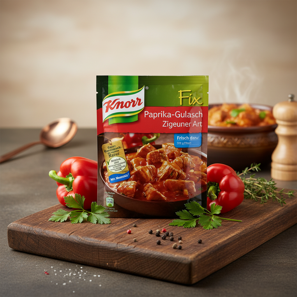 Knorr Fix Paprika Goulash (Gypsy) Style