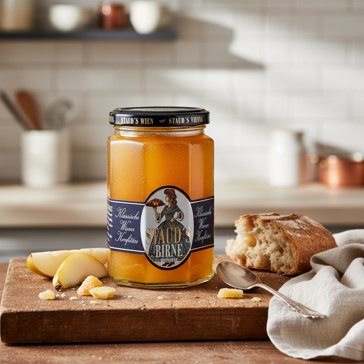 Staud's Pear with Ginger Preserves