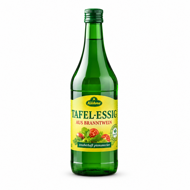 Kühne Tafel Essig table vinegar, 750 ml bottle, front view