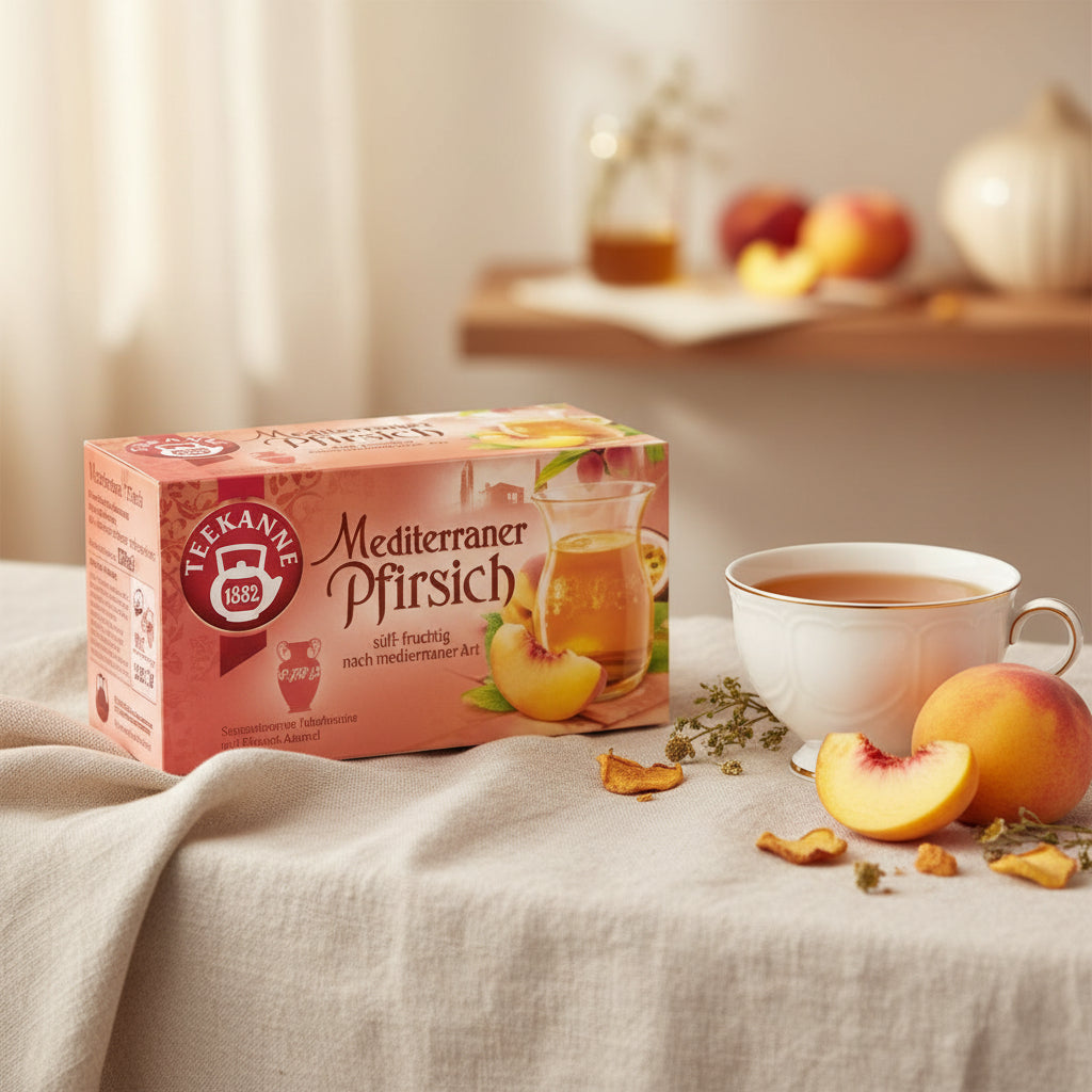 Teekanne Mediterraner Pfirsich
