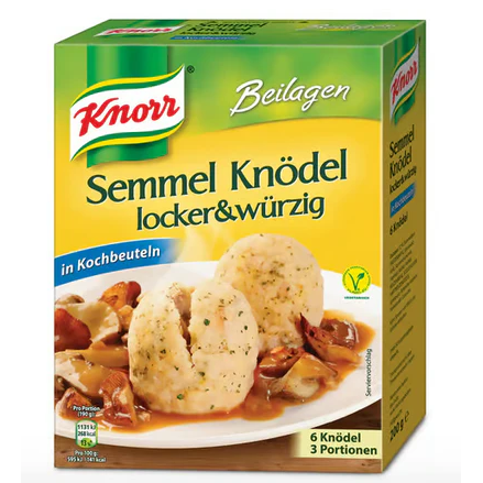 Knorr Bread Dumplings in Boiling Bags
