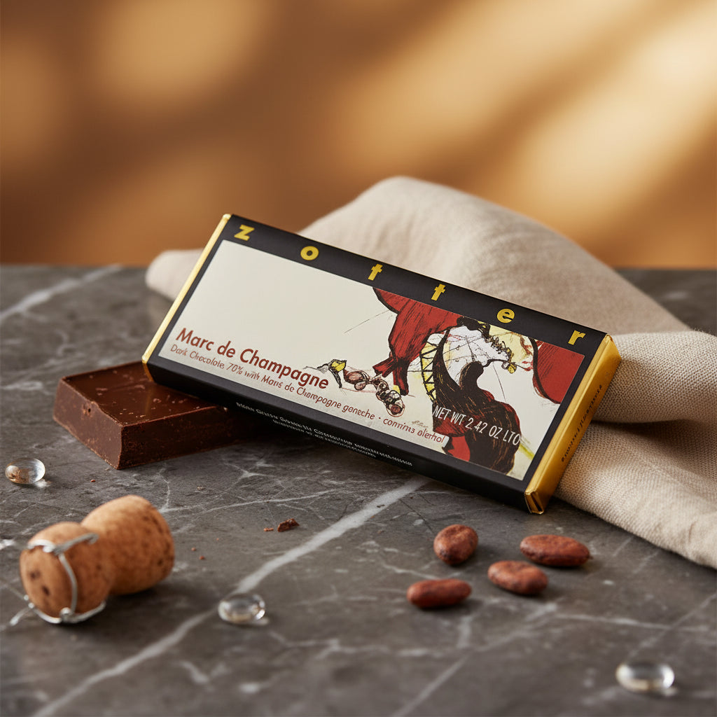 Zotter Marc de Champagne (Hand-scooped Chocolate)