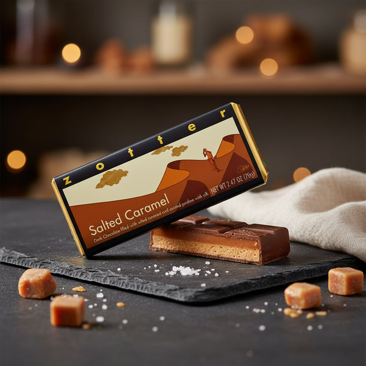 Zotter Salted Caramel (Hand-scooped Chocolate)