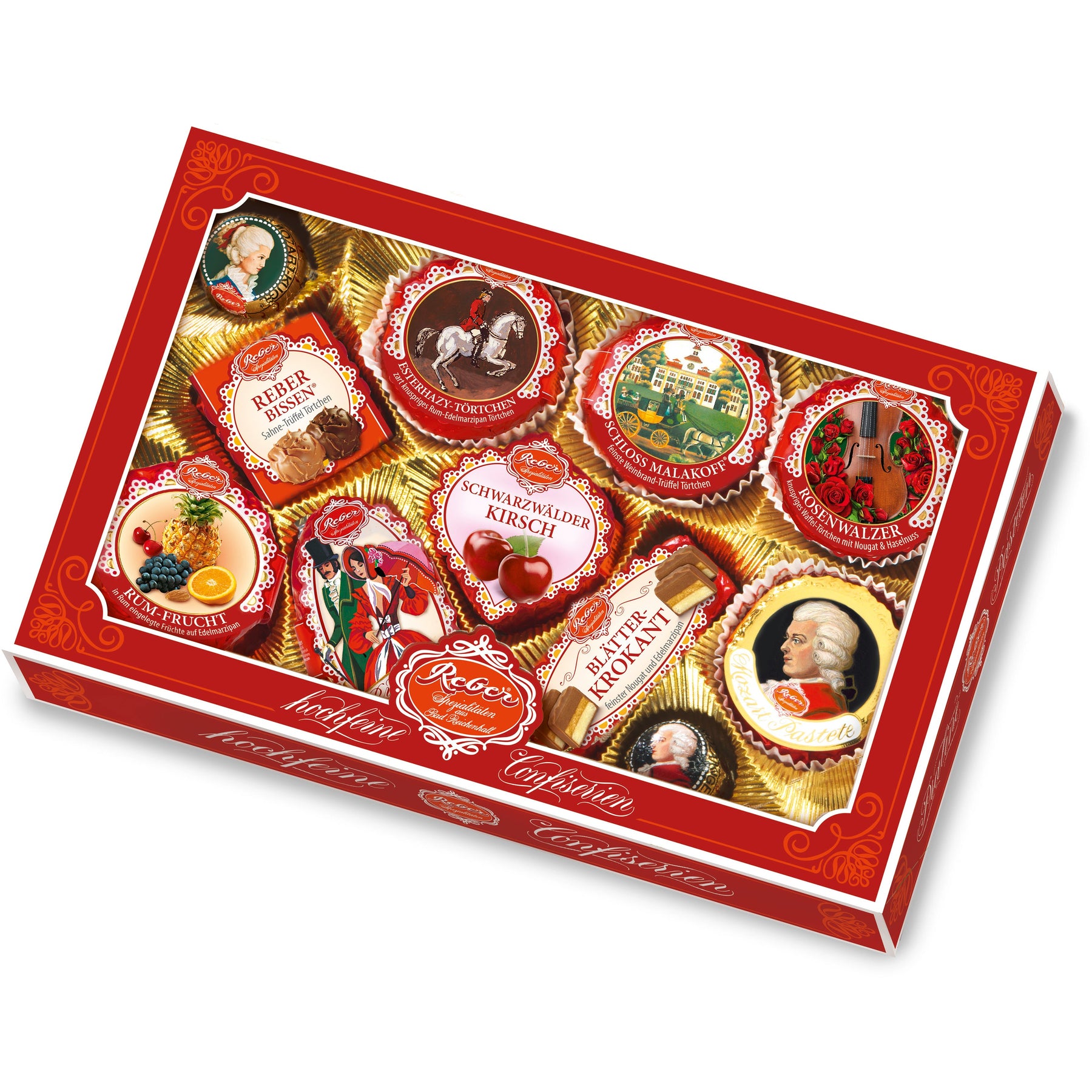 Reber Specialty Box with 11 Pieces of Assorted Confections