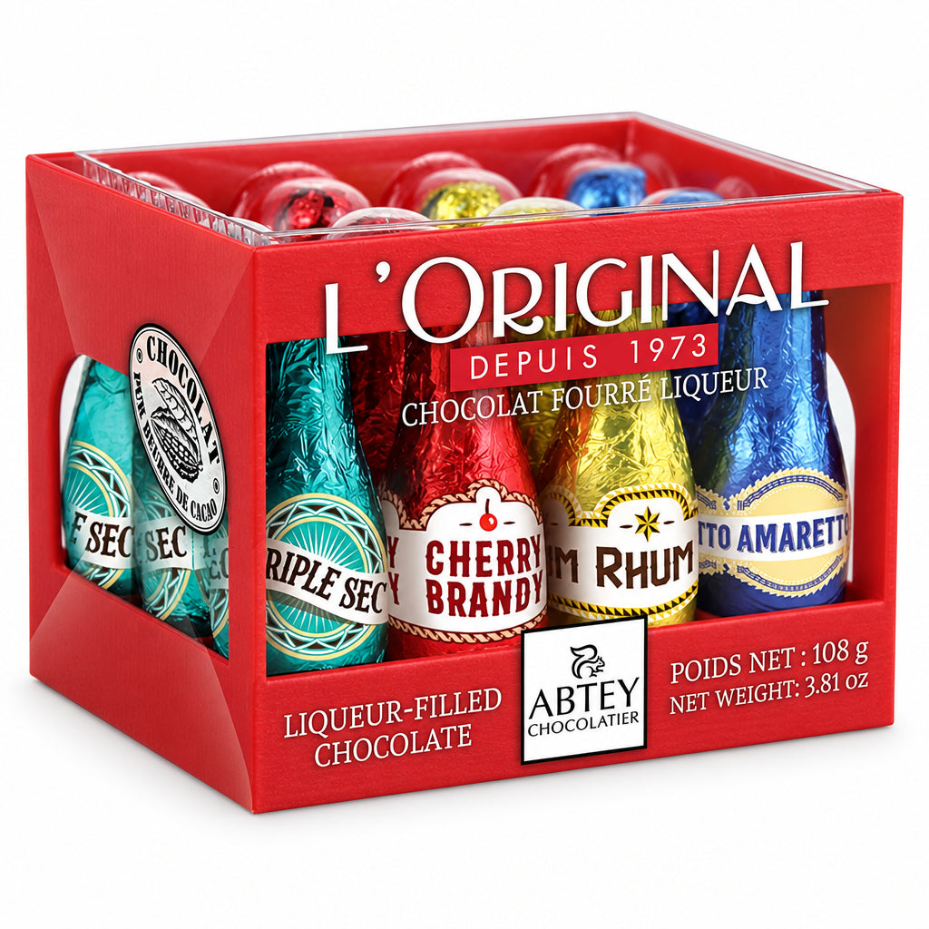 Abtey Chocolatier Original Dark Chocolate Bottle Assortment