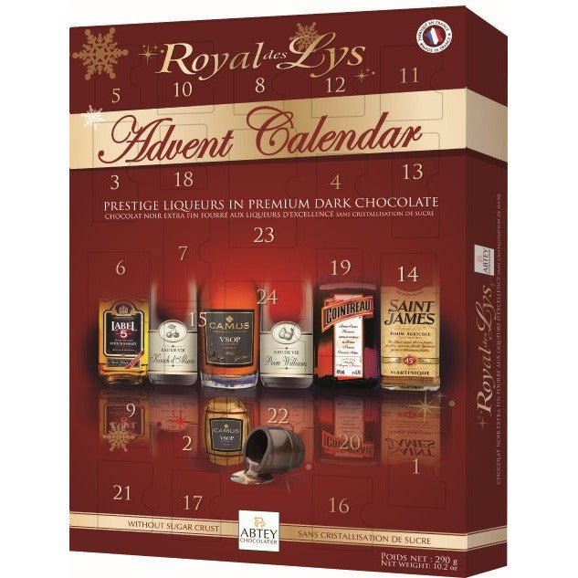 Abtey Chocolatier Royal des Lys Advent Calendar