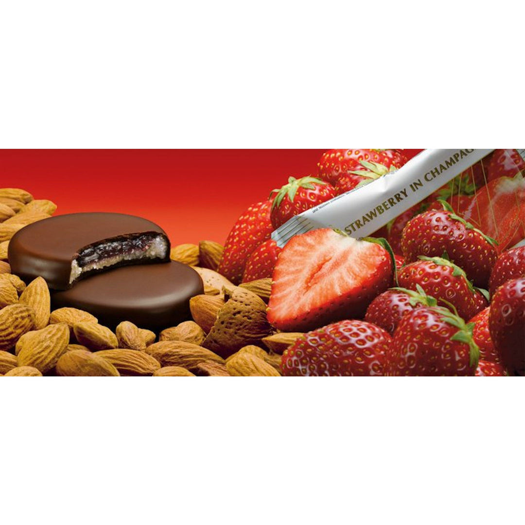 Anthon Berg Chocolate with Marzipan & Strawberry in Champagne Filling - EuropeanDeli.com