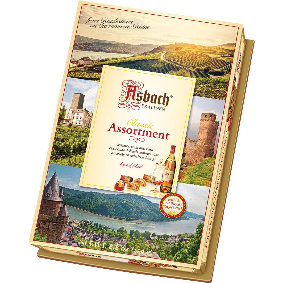 Asbach Chocolate Assortment in Large Gift Box
