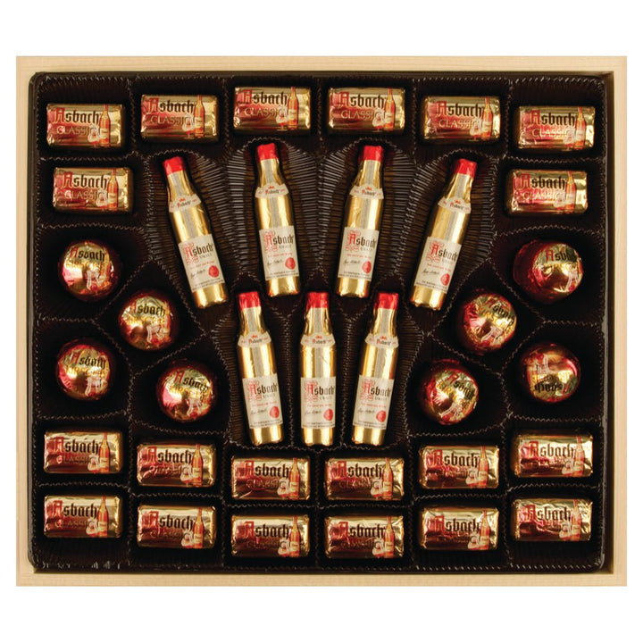 Asbach Chocolate Assortment in Wooden Gift Box - EuropeanDeli.com