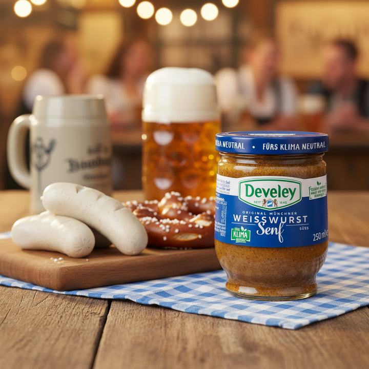 Develey Sweet Munich Mustard in Jar