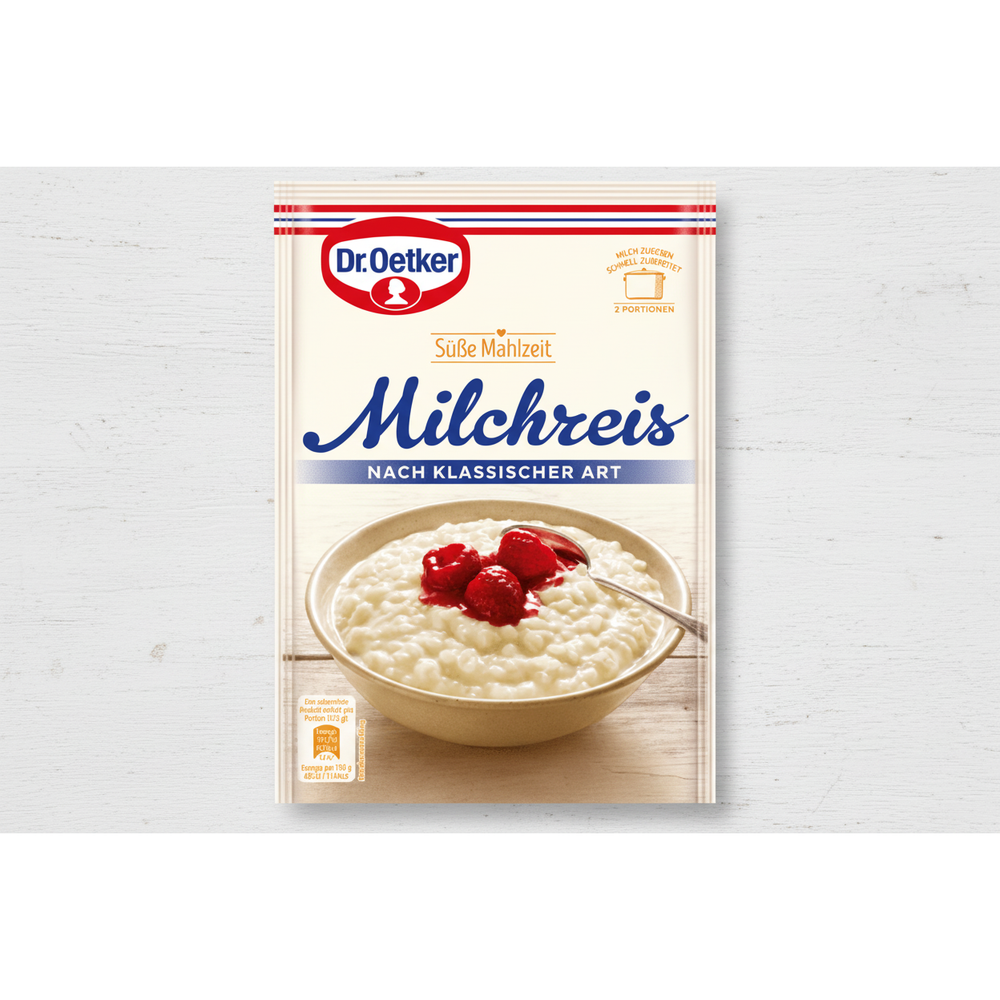 Dr Oetker Milchreis Rice Pudding - EuropeanDeli.com