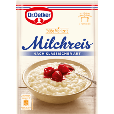 Dr Oetker Milchreis Rice Pudding - EuropeanDeli.com