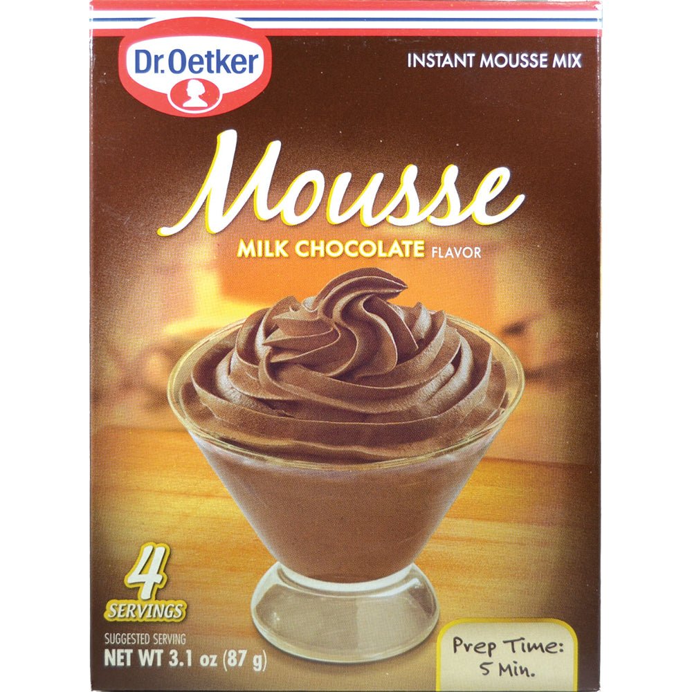 Dr Oetker Milk Chocolate Mousse Instant Dessert Mix - EuropeanDeli.com