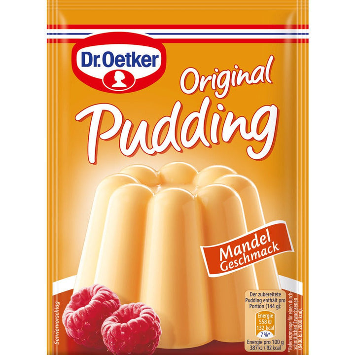 Dr. Oetker Original Pudding Mandel (Almond), 3 Pouch Pack