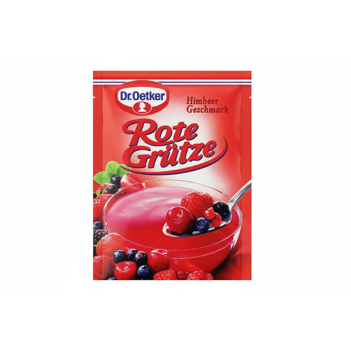Dr Oetker Raspberry Rote Grutze - 3 Pouch Pack - EuropeanDeli.com