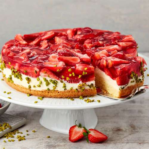 Dr. Oetker Unsweetened Red Cake Glaze (Tortenguss)
