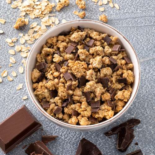 Dr. Oetker Vitalis Crunchy Plus Double Chocolate Müsli (Granola)