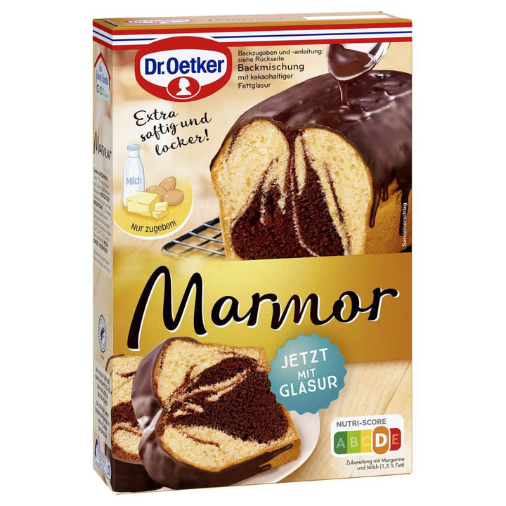 Dr. Oetker Marmor (Marble) Kuchen with Glaze
