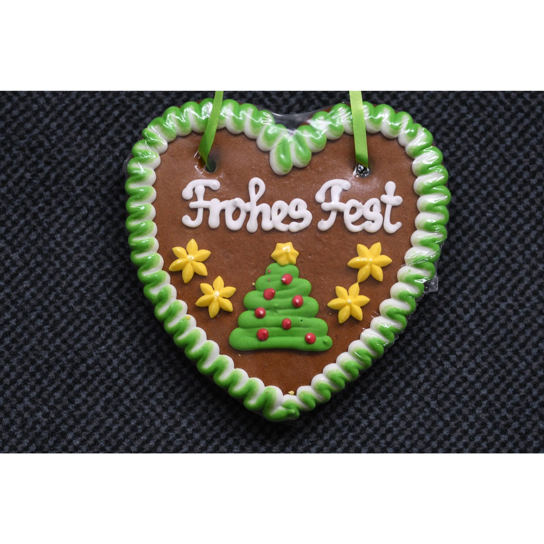 Gingerbread Christmas Hearts with Sayings