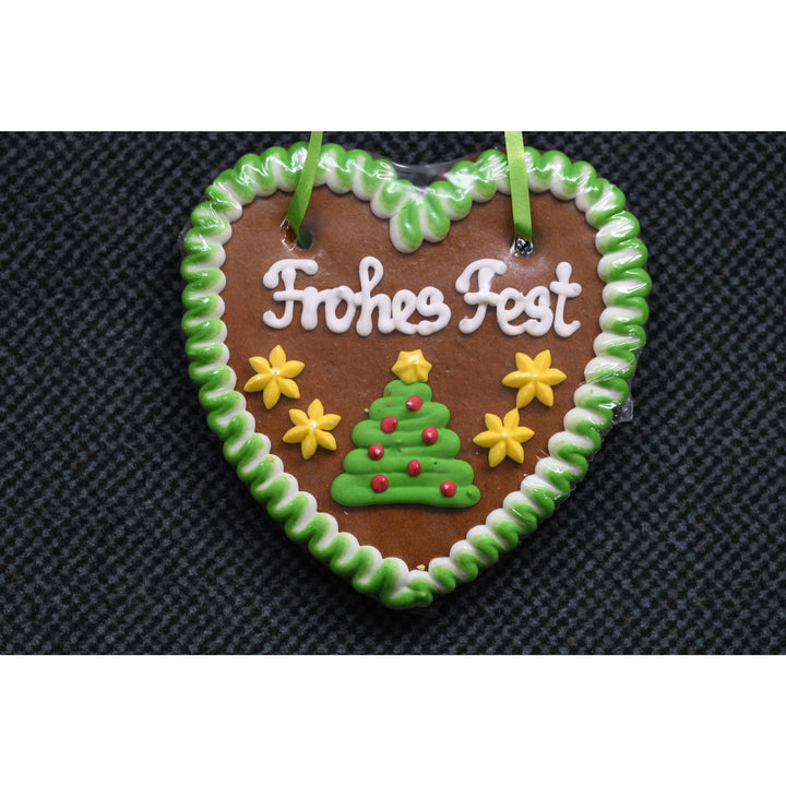 Gingerbread Christmas Hearts with Sayings