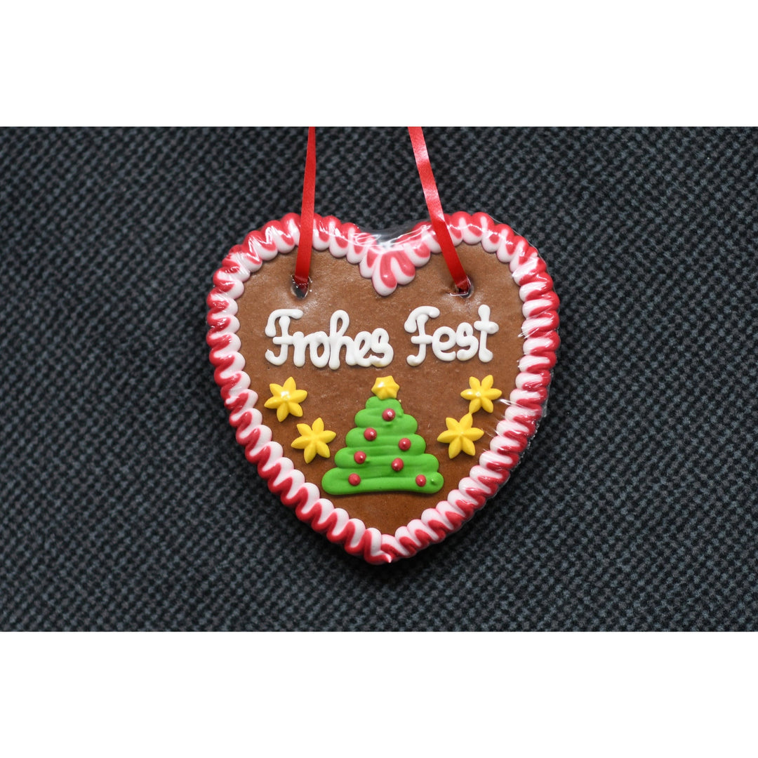 Gingerbread Christmas Hearts with Sayings