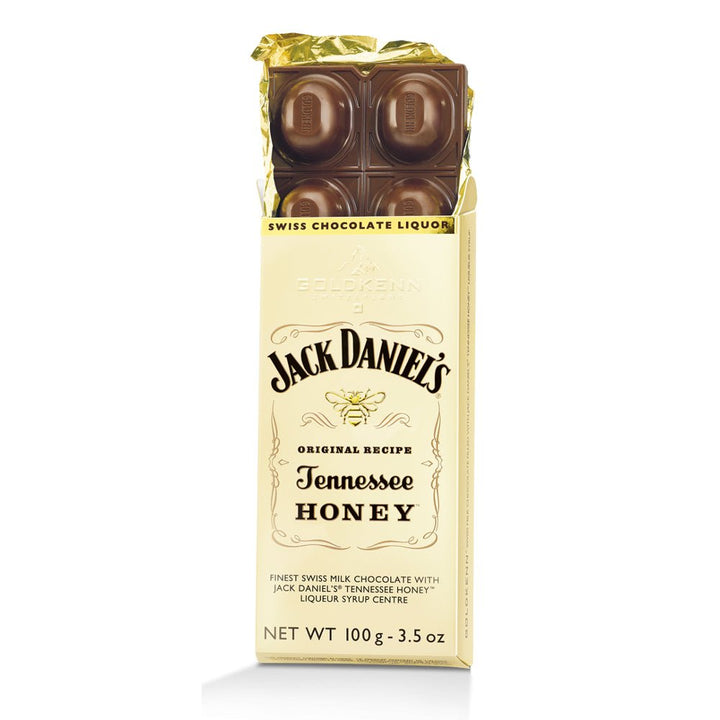Goldkenn Jack Daniel's Tennessee Honey Milk Chocolate Bar - EuropeanDeli.com
