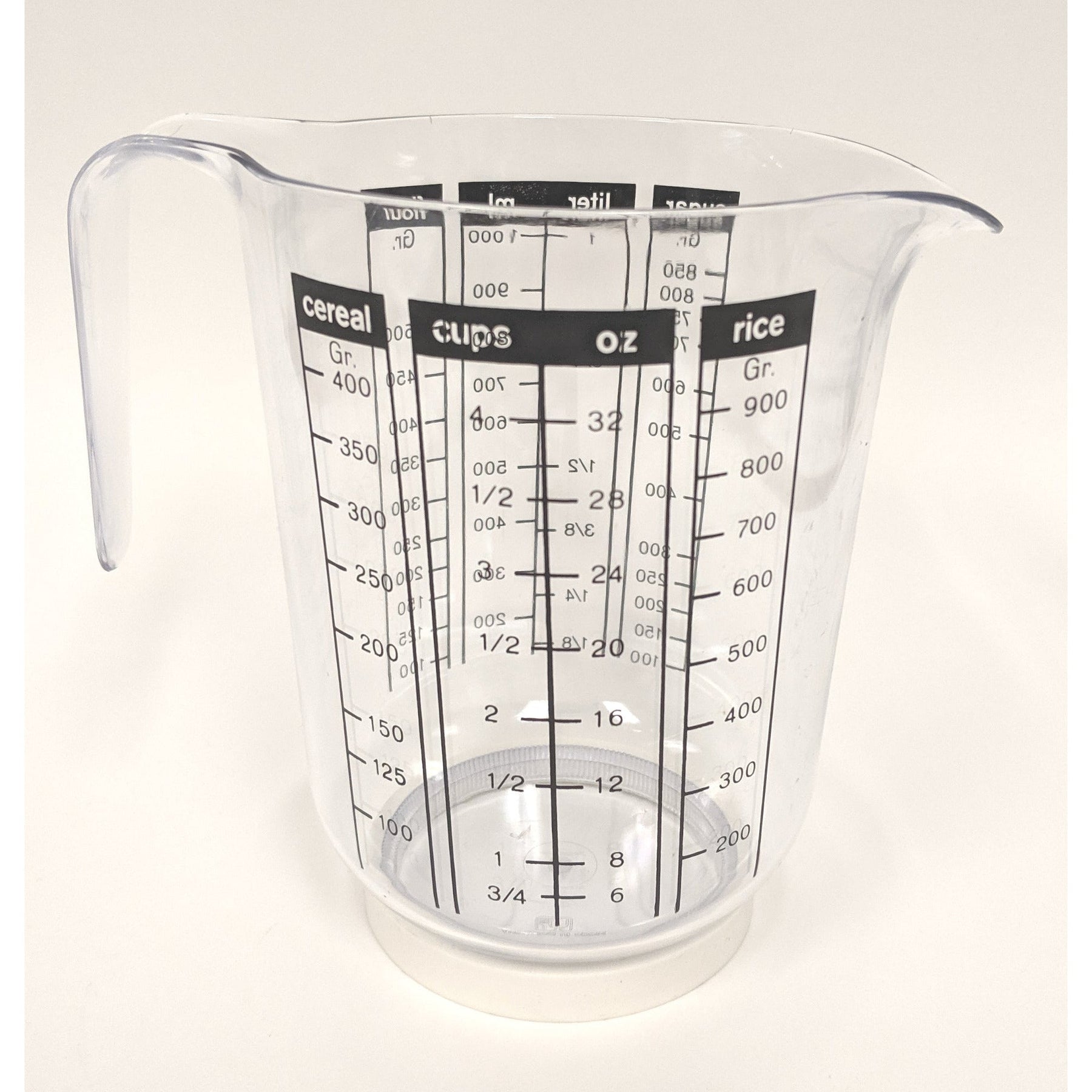 Unique Bargains Measuring Cup Including Ml Scale Ounce Scale
