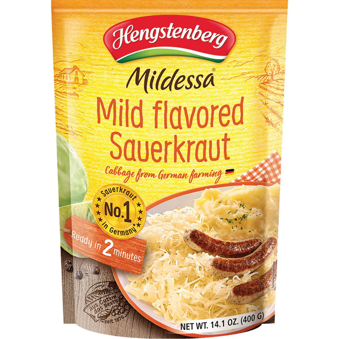 Hengstenberg Mildessa Mild Sauerkraut in Pouch