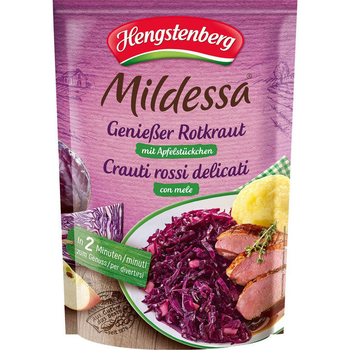 Hengstenberg Mildessa Red Cabbage & Apple in Pouch