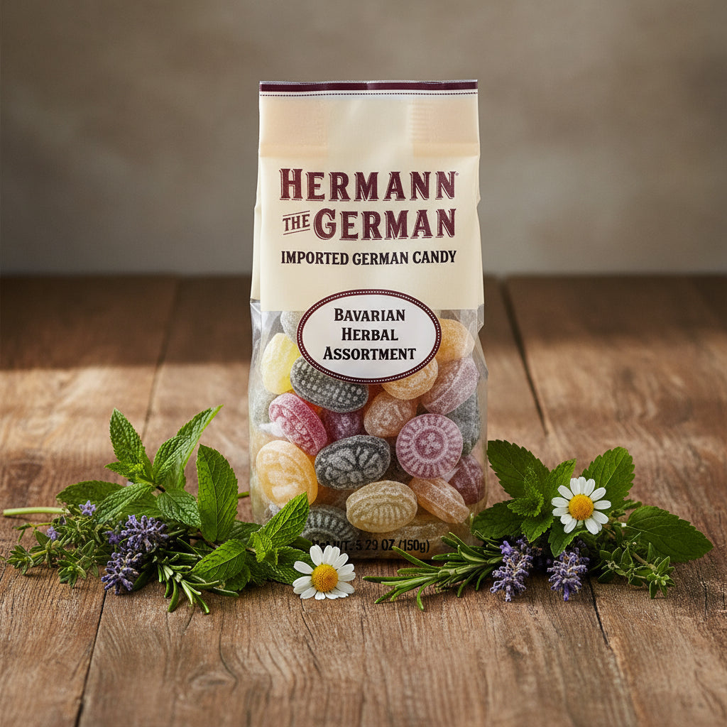 Hermann the German Bavarian Herbal Assortment Candy