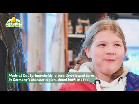 Gut Springenheide Chocolate Filled Easter Eggs with Picturesque Design