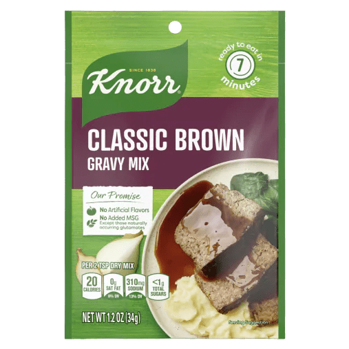 Knorr Classic Brown Gravy Mix pouch