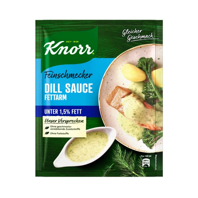 Knorr Feinschmecker Dill Sauce 31 g packet, front view
