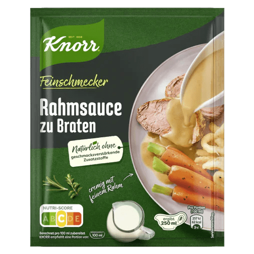 Knorr Feinschmecker Rahmsauce zu Braten