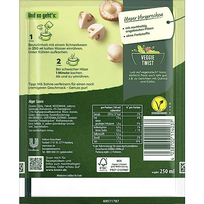 Knorr Jäger Sauce